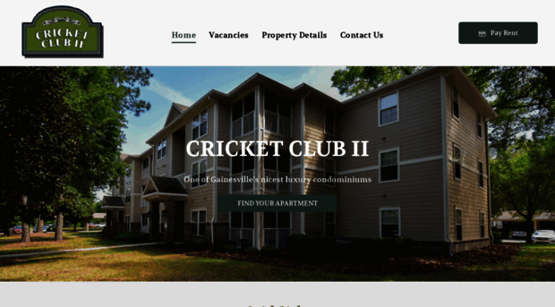 gainesvillecricketclub.com