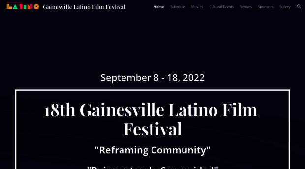 gainesvillelatinofilmfestival.com