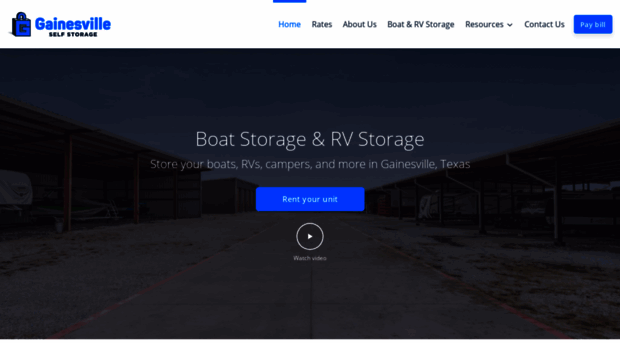 gainesvilletxstorage.com