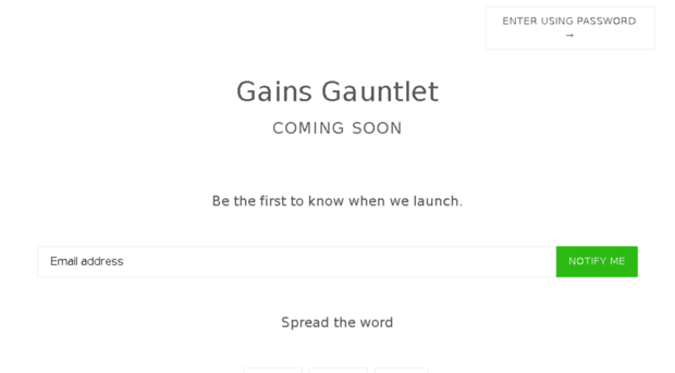 gainsgauntlet.com