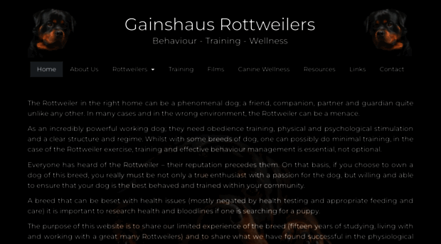 gainshaus-rottweilers.co.uk