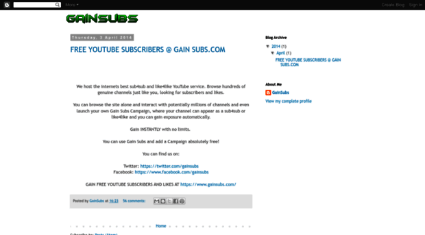 gainsubs.blogspot.com.br