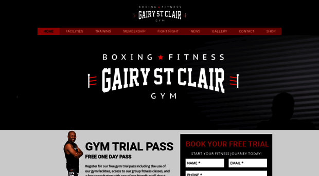 gairystclairboxingfitnessgym.com