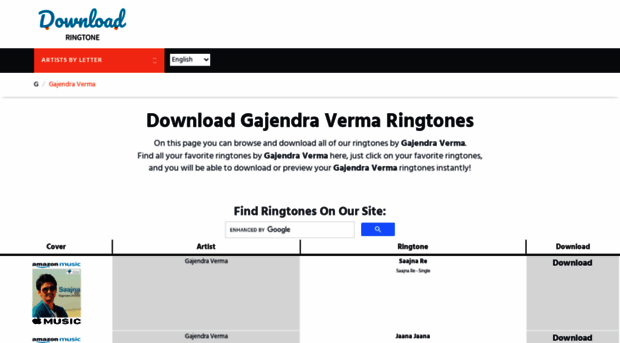 gajendraverma.download-ringtone.com