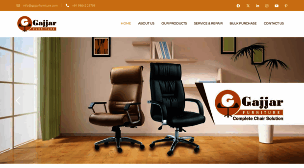 gajjarfurniture.com