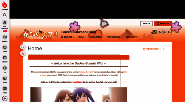 gakkou-gurashi.wikia.com