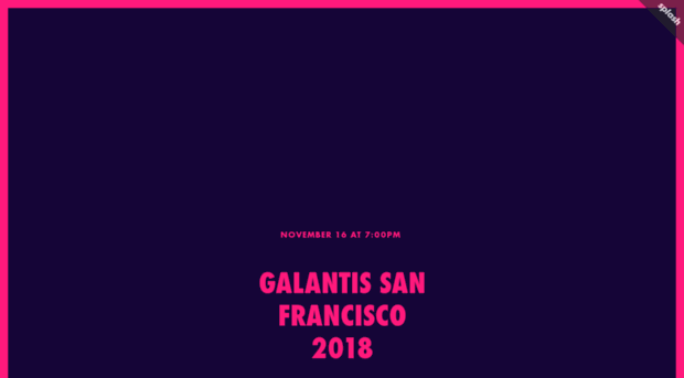 galantissanfrancisco2018.splashthat.com