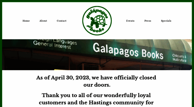 galapagosbooks.com