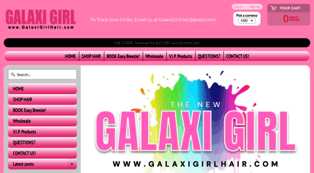 galaxigirlhair.com