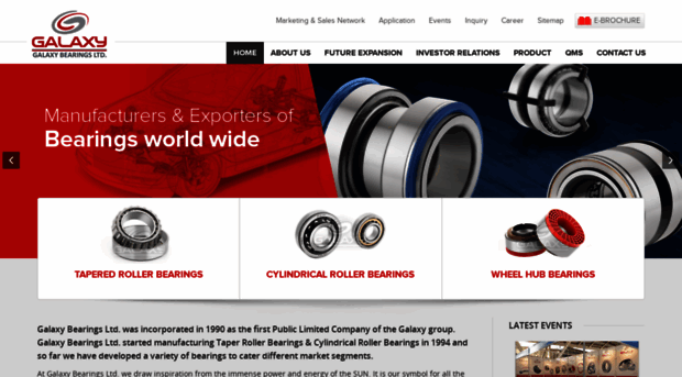 galaxybearings.com