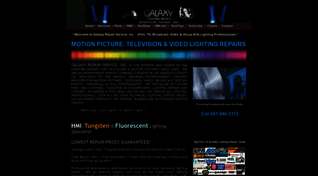 galaxylightingrepair.com