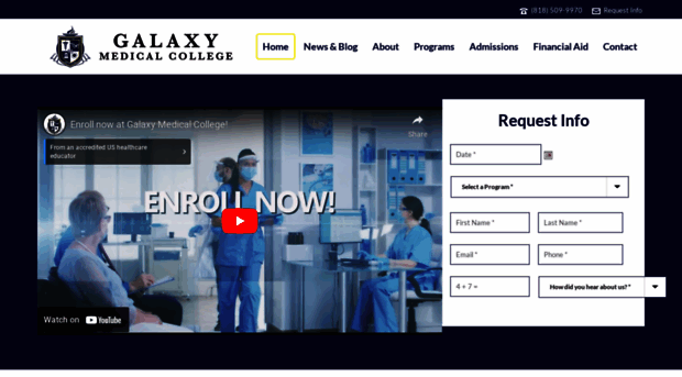 galaxymedicalcollege.edu