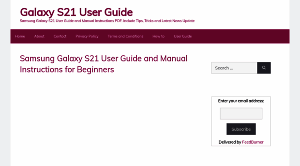 galaxys21userguide.com