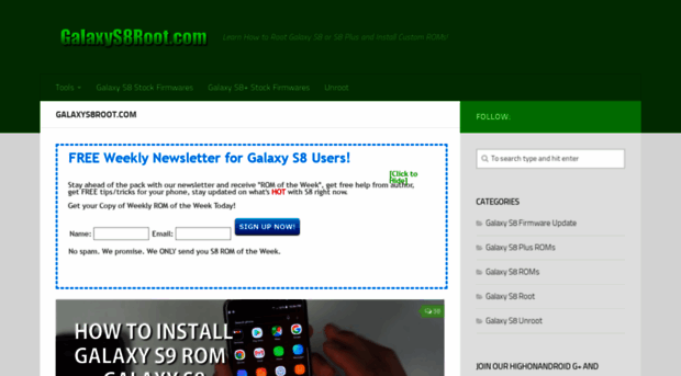 galaxys8root.com
