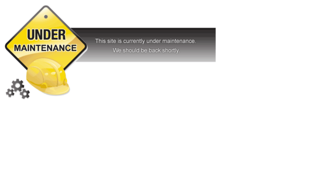 Server is under maintenance