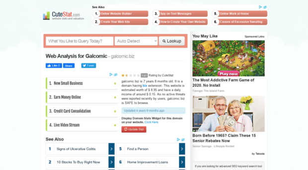 galcomic.biz.cutestat.com