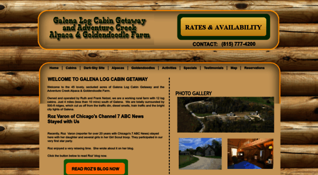 galenalogcabins.com