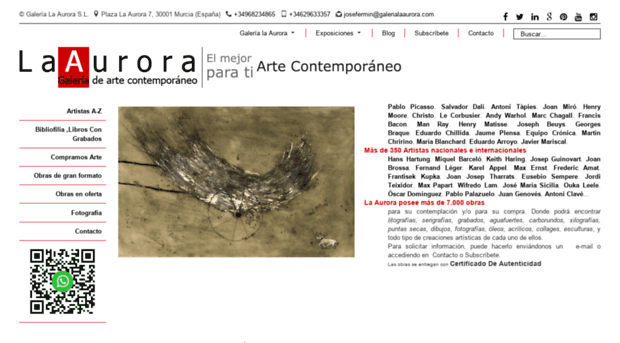 galerialaaurora.com