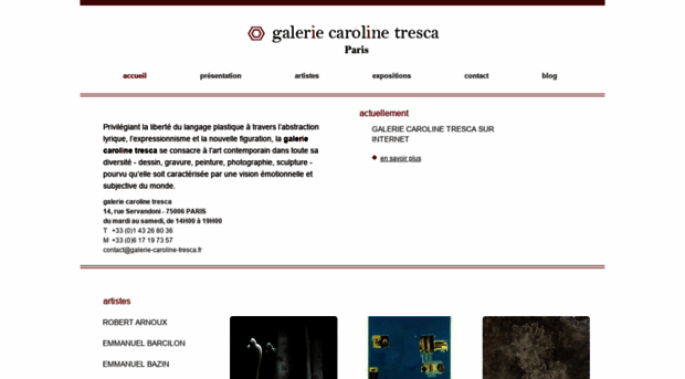 galerie-caroline-tresca.fr