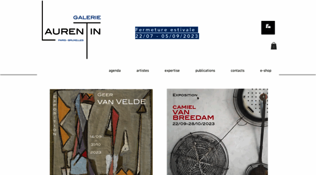 galerie-laurentin.com