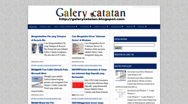 galerycatatan.blogspot.com