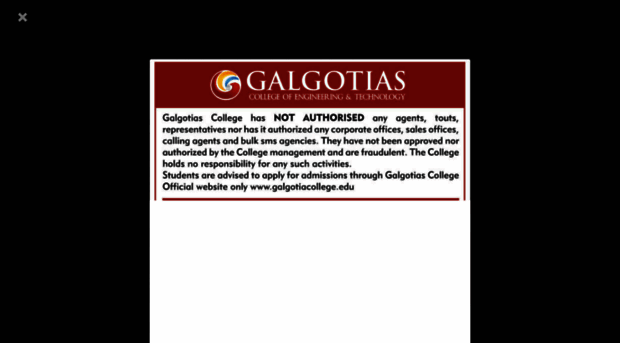 galgotiascollege.nopaperforms.com