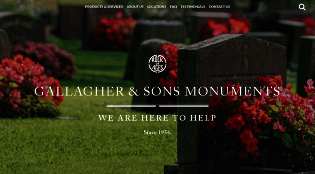 gallaghermonuments.com