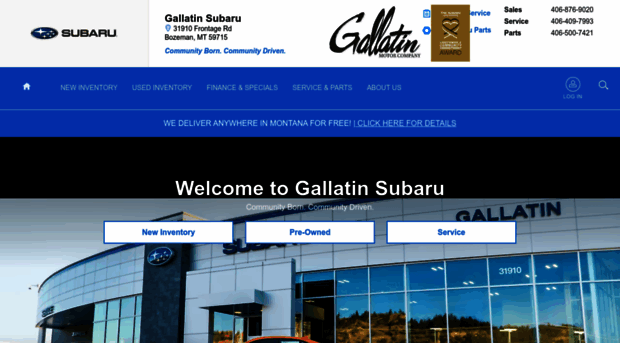 gallatinsubaru.com