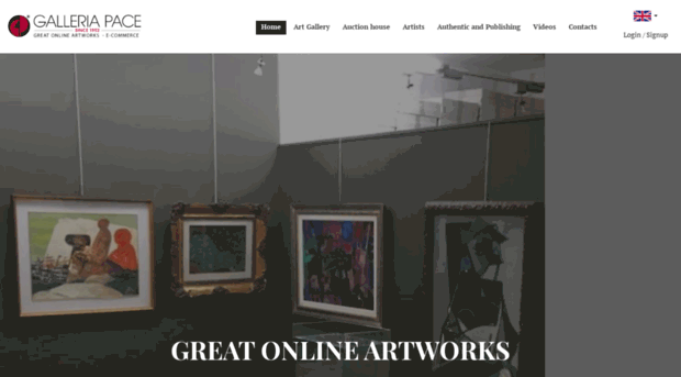 galleriapace.com