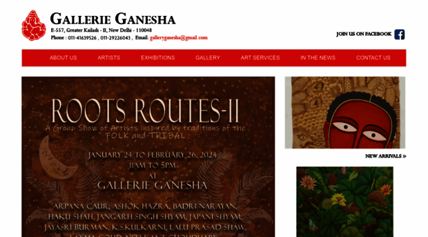 gallerieganesha.com