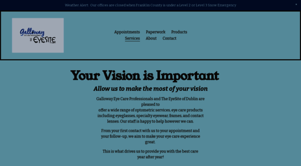 gallowayeyecare.com