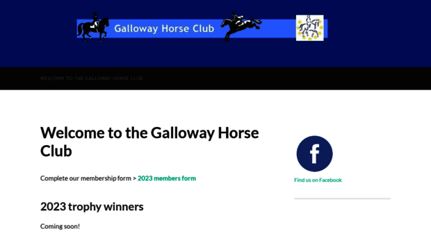 gallowayhorseclub.co.uk