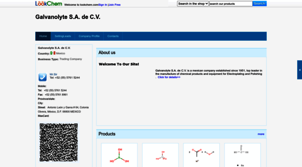 galvano.lookchem.com