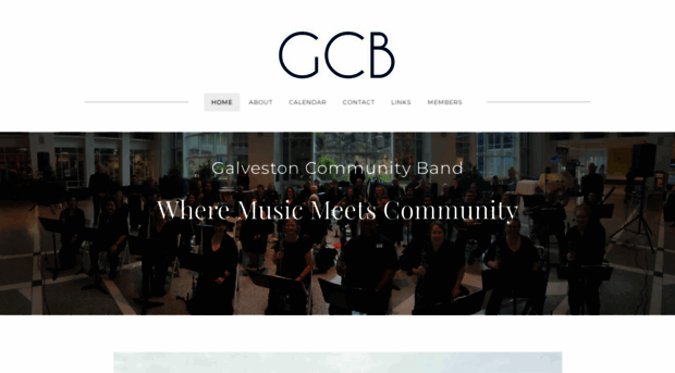 galvestoncommunityband.com