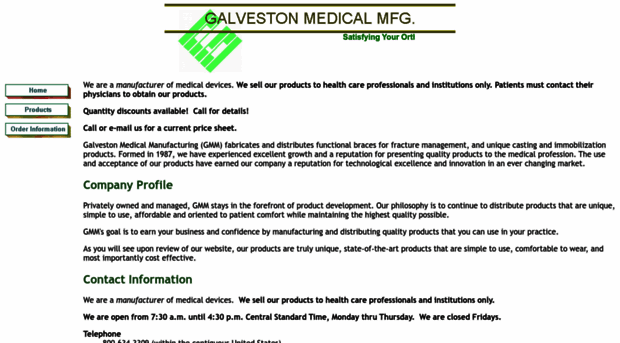 galvestonmedicalmfg.com