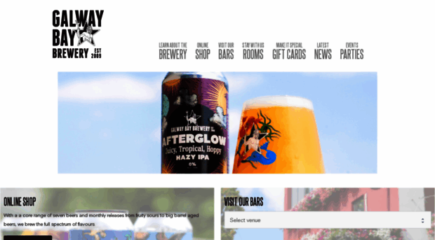 galwaybaybrewery.com