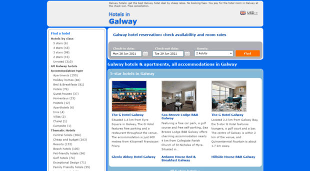 galwayhotel.net