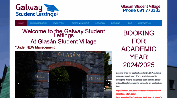 galwaystudentlettings.com