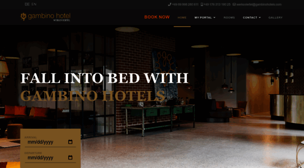 gambinohotelwerksviertel.com