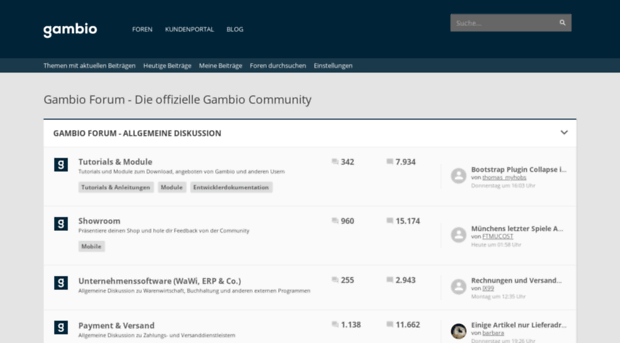 gambio-forum.de