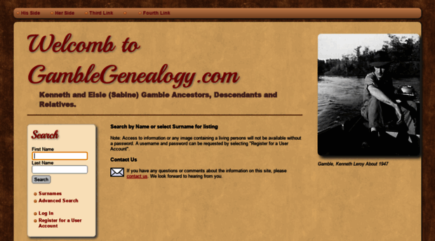 gamblegenealogy.com