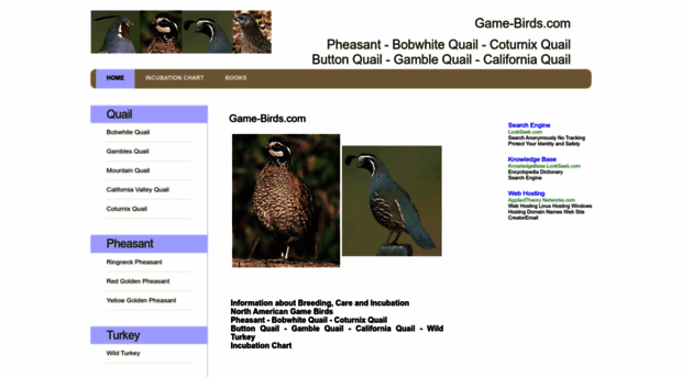 game-birds.com