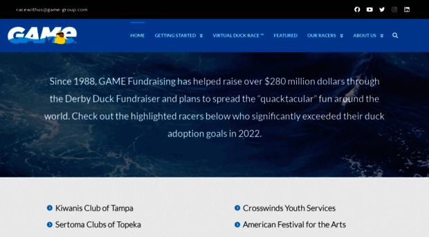game-fundraising.com