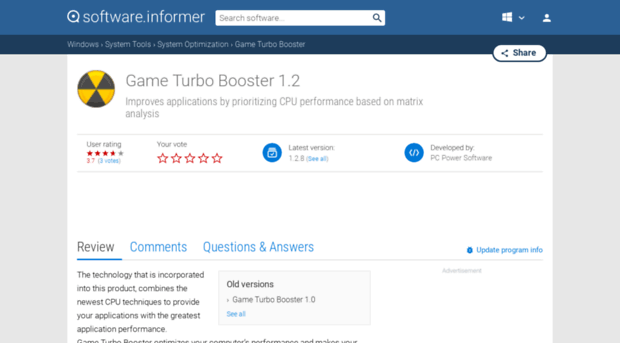 game-turbo-booster.software.informer.com