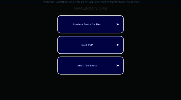 gameboots.org