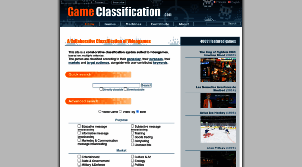 gameclassification.com