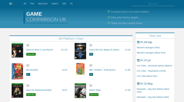 gamecomparison.co.uk