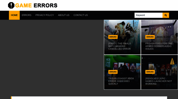 gameerrors.com