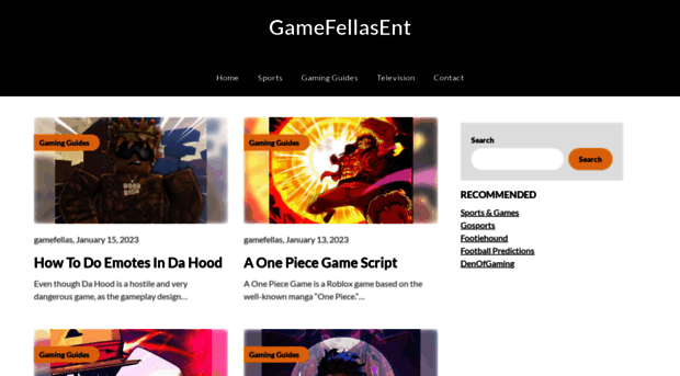 gamefellasentertainment.com