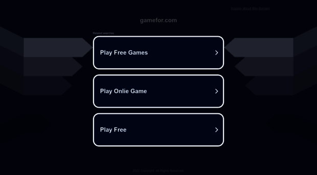 gamefor.com